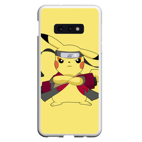 Чехол для Samsung S10E с принтом Pikachu в Тюмени, Силикон | Область печати: задняя сторона чехла, без боковых панелей | pikachu | pokeboll | pokemon | пикачу | покеболл | покемон