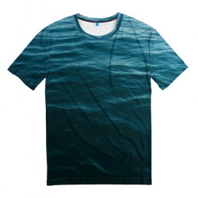 Мужская футболка 3D с принтом sea в Тюмени, 100% полиэфир | прямой крой, круглый вырез горловины, длина до линии бедер | Тематика изображения на принте: orca | sea | whale | вода | киты | косатки | лето | любовь | море | океан | отдых | пальмы | пляж | солнце