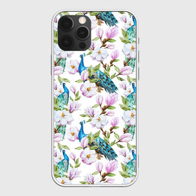 Чехол для iPhone 12 Pro Max с принтом Цветы и бабочки 6 в Тюмени, Силикон |  | Тематика изображения на принте: акварель | нежный | паттерн | цветочек | цветочный
