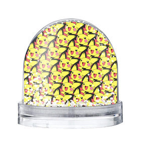 Снежный шар с принтом Pikachu в Тюмени, Пластик | Изображение внутри шара печатается на глянцевой фотобумаге с двух сторон | pikachu | pokeboll | pokemon | пикачу | покеболл | покемон