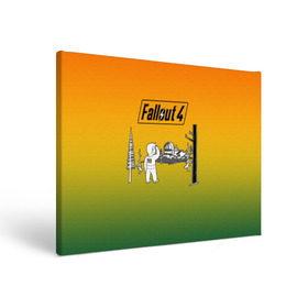 Холст прямоугольный с принтом Волт-бой 111 Fallout 4 в Тюмени, 100% ПВХ |  | Тематика изображения на принте: fallout 4 | vault boy | волт бой | фаллаут