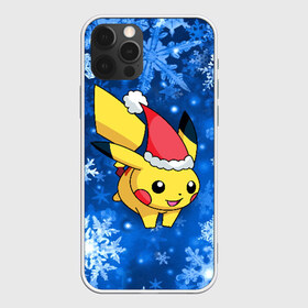 Чехол для iPhone 12 Pro Max с принтом Pikachu в Тюмени, Силикон |  | Тематика изображения на принте: pikachu | pokeboll | pokemon | зима | новый год | пикачу | покеболл | покемон | снежинки