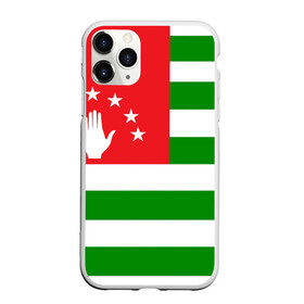 Чехол для iPhone 11 Pro матовый с принтом Абхазия в Тюмени, Силикон |  | Тематика изображения на принте: кавказ | море | республика | россия