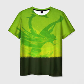 Мужская футболка 3D с принтом Веномансер в Тюмени, 100% полиэфир | прямой крой, круглый вырез горловины, длина до линии бедер | dota | dota 2 | venomancer | веномансер | дота | дотан | раки