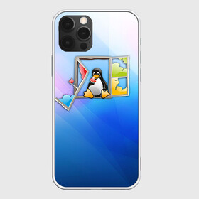 Чехол для iPhone 12 Pro с принтом Linux в Тюмени, силикон | область печати: задняя сторона чехла, без боковых панелей | день программиста | код | подарок | праздник | программист