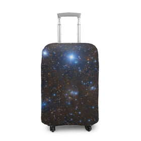Чехол для чемодана 3D с принтом Космические дали в Тюмени, 86% полиэфир, 14% спандекс | двустороннее нанесение принта, прорези для ручек и колес | вселенная | галактика | звёзды | космическое пространство | космос | созвездие