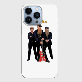 Чехол для iPhone 13 Pro с принтом ZZ TOP в Тюмени,  |  | Тематика изображения на принте: blues | rock | zz top | блюз | зизи топ | музыка | рок