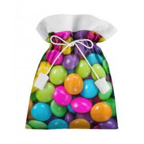 Подарочный 3D мешок с принтом Конфетки в Тюмени, 100% полиэстер | Размер: 29*39 см | Тематика изображения на принте: вкуснотища | вкусняшки | глазурь | жевачка | карамель | карамельки | конфетки | конфеты | леденец | мармеладки | сахар | сладости