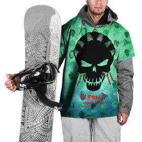 Накидка на куртку 3D с принтом Suicide Squad Slipkno в Тюмени, 100% полиэстер |  | Тематика изображения на принте: 
