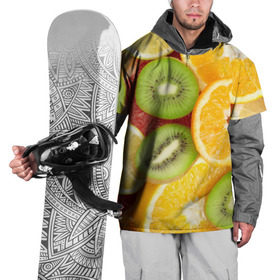Накидка на куртку 3D с принтом Сочные фрукты в Тюмени, 100% полиэстер |  | Тематика изображения на принте: апельсин | грейпфрут | десерт | дольки | киви | кусочки фруктов | лайм | лимон | разрез | сечение | фреш | фрукты | цитрусовые