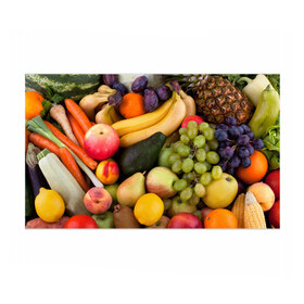 Бумага для упаковки 3D с принтом Спелые фрукты в Тюмени, пластик и полированная сталь | круглая форма, металлическое крепление в виде кольца | Тематика изображения на принте: ананас | арбуз | банан | богатый урожай | виноград | горох | груша | еда | капуста | картофель | лук | морковь | овощи | огурец | перец | персик | слива | сочные плоды | томат | фасоль | фрукты | яблоко