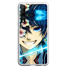 Чехол для Honor P30 с принтом Blue Exorcist в Тюмени, Силикон | Область печати: задняя сторона чехла, без боковых панелей | anime | ao no exorcist | экзорцист