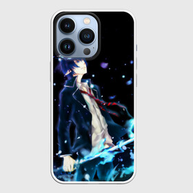 Чехол для iPhone 13 Pro с принтом Blue Exorcist profil в Тюмени,  |  | anime | ao no exorcist | blue exorcist | аниме | синий экзорцист | экзорцист