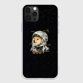 Чехол для iPhone 12 Pro Max с принтом Doge в Тюмени, Силикон |  | Тематика изображения на принте: dog | doge | mem | memes | space | wow | доге | космос | мемы | собака
