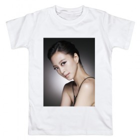 Мужская футболка хлопок с принтом Song Hye-kyo в Тюмени, 100% хлопок | прямой крой, круглый вырез горловины, длина до линии бедер, слегка спущенное плечо. | 