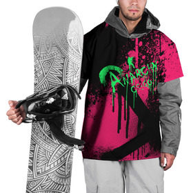 Накидка на куртку 3D с принтом cs:go - Neon Revolution в Тюмени, 100% полиэстер |  | Тематика изображения на принте: cs | csgo | го | кс