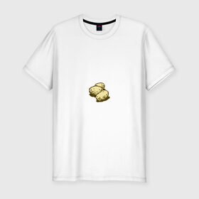 Мужская футболка премиум с принтом Хейтеры в Тюмени, 92% хлопок, 8% лайкра | приталенный силуэт, круглый вырез ворота, длина до линии бедра, короткий рукав | hate | haters | potatoes | мемы | приколы | хейтеры