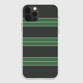 Чехол для iPhone 12 Pro Max с принтом Одежда Курта Кобейна в Тюмени, Силикон |  | Тематика изображения на принте: в полоску | зеленая | курт кобейн | полосатая | полоски