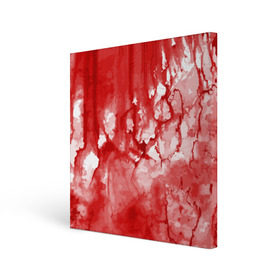 Холст квадратный с принтом Кровь в Тюмени, 100% ПВХ |  | Тематика изображения на принте: брызги | капли | кровь | ужас | хэллоуин