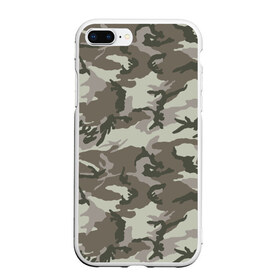 Чехол для iPhone 7Plus/8 Plus матовый с принтом Камуфляж в Тюмени, Силикон | Область печати: задняя сторона чехла, без боковых панелей | army | camo | camouflage | fishing | hunting | армия | камуфляж | маскировка | охота | рыбалка