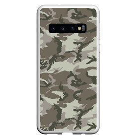 Чехол для Samsung Galaxy S10 с принтом Камуфляж в Тюмени, Силикон | Область печати: задняя сторона чехла, без боковых панелей | army | camo | camouflage | fishing | hunting | армия | камуфляж | маскировка | охота | рыбалка