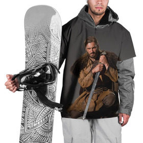 Накидка на куртку 3D с принтом Викинги в Тюмени, 100% полиэстер |  | Тематика изображения на принте: викинги