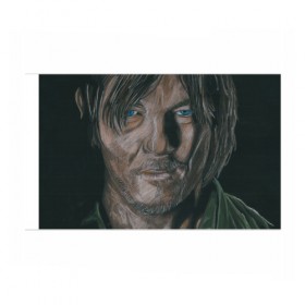 Бумага для упаковки 3D с принтом TWD (Daryl Dixon) в Тюмени, пластик и полированная сталь | круглая форма, металлическое крепление в виде кольца | Тематика изображения на принте: the walking | the walking dead | twd