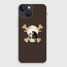 Чехол для iPhone 13 mini с принтом Черепушка One Piece в Тюмени,  |  | anime | one piece | аниме | большой куш | луффи | соломенная шляпа