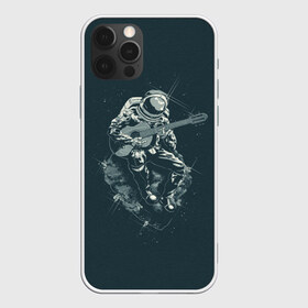Чехол для iPhone 12 Pro Max с принтом Астронавт в Тюмени, Силикон |  | music | гитара | звезды | космонавт | космос | музыка