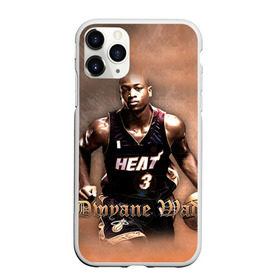 Чехол для iPhone 11 Pro матовый с принтом Баскетболист Dwyane Wade в Тюмени, Силикон |  | chicago bulls | баскетбол | буллз | дуэйн уэйд | нба | чикаго