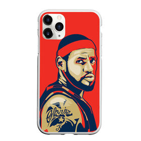 Чехол для iPhone 11 Pro матовый с принтом LeBron James в Тюмени, Силикон |  | Тематика изображения на принте: cleveland cavaliers | lebron james | nba. | баскетбол | баскетболист | джеймс леброн | кливленд кавальерс | нба