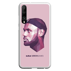 Чехол для Honor P30 с принтом LeBron James в Тюмени, Силикон | Область печати: задняя сторона чехла, без боковых панелей | Тематика изображения на принте: cleveland cavaliers | lebron james | nba. | баскетбол | баскетболист | джеймс леброн | кливленд кавальерс | нба