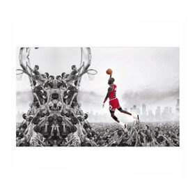Бумага для упаковки 3D с принтом Michael Jordan в Тюмени, пластик и полированная сталь | круглая форма, металлическое крепление в виде кольца | Тематика изображения на принте: chicago bulls | michael jeffrey jordan | nba. | баскетбол | баскетболист | вашингтон уизардс | майкл джордан | нба | чикаго | чикаго буллз