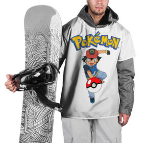Накидка на куртку 3D с принтом Pokemon / Ash Ketchum в Тюмени, 100% полиэстер |  | Тематика изображения на принте: go | pokemon | го | игра | мультфильм | покемон | эш кетчум