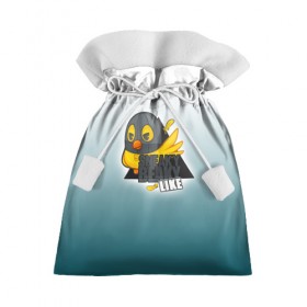 Подарочный 3D мешок с принтом Sneaky Beaky Like в Тюмени, 100% полиэстер | Размер: 29*39 см | community stickers | counter strike | cs | cs go | тише воды