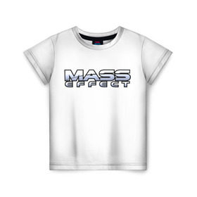 Детская футболка 3D с принтом Mass effect в Тюмени, 100% гипоаллергенный полиэфир | прямой крой, круглый вырез горловины, длина до линии бедер, чуть спущенное плечо, ткань немного тянется | andromeda | pc | андромеда | игры | масс | эффект