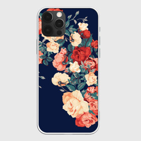 Чехол для iPhone 12 Pro Max с принтом Fashion flowers в Тюмени, Силикон |  | Тематика изображения на принте: fashion | flower | мода | фэшн | цветы