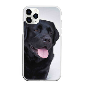 Чехол для iPhone 11 Pro Max матовый с принтом Черный лабрадор в Тюмени, Силикон |  | большая | золотистый | лабрадор | лабрадоры | палевый | песик | ретривер | собака | собаки
