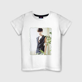 Детская футболка хлопок с принтом Дорамы в Тюмени, 100% хлопок | круглый вырез горловины, полуприлегающий силуэт, длина до линии бедер | korea | актер | дорамы. дорама | корейская дорама | корейские дорамы | корея