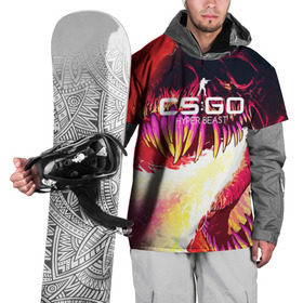 Накидка на куртку 3D с принтом cs:go - Hyper Beast style (Скоростной зверь) в Тюмени, 100% полиэстер |  | beast | cs | csgo | hyper | го | зверь | кс | скоростной