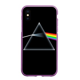 Чехол для iPhone XS Max матовый с принтом Pink floyd в Тюмени, Силикон | Область печати: задняя сторона чехла, без боковых панелей | пинк | флойд