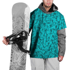 Накидка на куртку 3D с принтом Аквалангисты и русалки в Тюмени, 100% полиэстер |  | Тематика изображения на принте: вода | море | океан | охота | рыба | рыбак | рыбалка