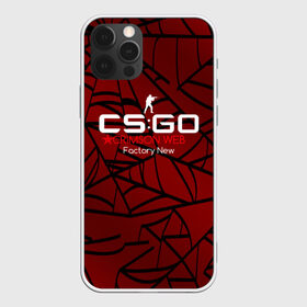 Чехол для iPhone 12 Pro Max с принтом cs:go - Crimson Web Style Factory New (Кровавая паутина | Прям с завода) в Тюмени, Силикон |  | blood | crimson | cs | csgo | web | го | кровь | кс | паутина