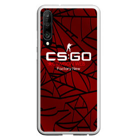 Чехол для Honor P30 с принтом cs:go - Crimson Web Style Factory New (Кровавая паутина | Прям с завода) в Тюмени, Силикон | Область печати: задняя сторона чехла, без боковых панелей | Тематика изображения на принте: blood | crimson | cs | csgo | web | го | кровь | кс | паутина