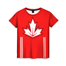 Женская футболка 3D с принтом Сборная Канады по хоккею 2016 в Тюмени, 100% полиэфир ( синтетическое хлопкоподобное полотно) | прямой крой, круглый вырез горловины, длина до линии бедер | world cup hockey | брент бёрс | вратарь | дрю даути | защитник | канада | клюшка | кубок мира | нападающий | петерс билл | сanada | сборная канады | сидни патрик кросби | хоккей | хоккейная форма | шайба