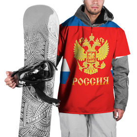 Накидка на куртку 3D с принтом Форма № 71 MALKIN в Тюмени, 100% полиэстер |  | 71 malkin | world cup hockey | клюшка | кубок мира | малкин евгений | россия | сборная россии | хоккейная форма | шайба