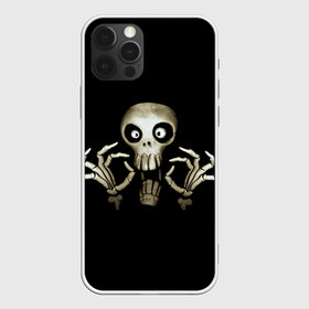 Чехол для iPhone 12 Pro Max с принтом Скeлетик в Тюмени, Силикон |  | bones | halloween | skull в идеи подарков в хеллоуин | скелет | скелеты | хеллоиун | хэллоуин | хэлоуин | череп | черепа