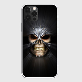 Чехол для iPhone 12 Pro Max с принтом Скелет в маске в Тюмени, Силикон |  | Тематика изображения на принте: warhammer | хаос | череп