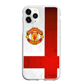 Чехол для iPhone 11 Pro матовый с принтом Manchester United FC в Тюмени, Силикон |  | англия | клуб | манчестер | фк | футбол | футбольный | юнайтед
