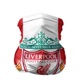 Бандана-труба 3D с принтом Liverpool FC в Тюмени, 100% полиэстер, ткань с особыми свойствами — Activecool | плотность 150‒180 г/м2; хорошо тянется, но сохраняет форму | англия | клуб | ливерпуль | фк | футбол | футбольный